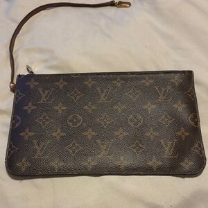 Louis Vuitton Brown Monogram Wristlet